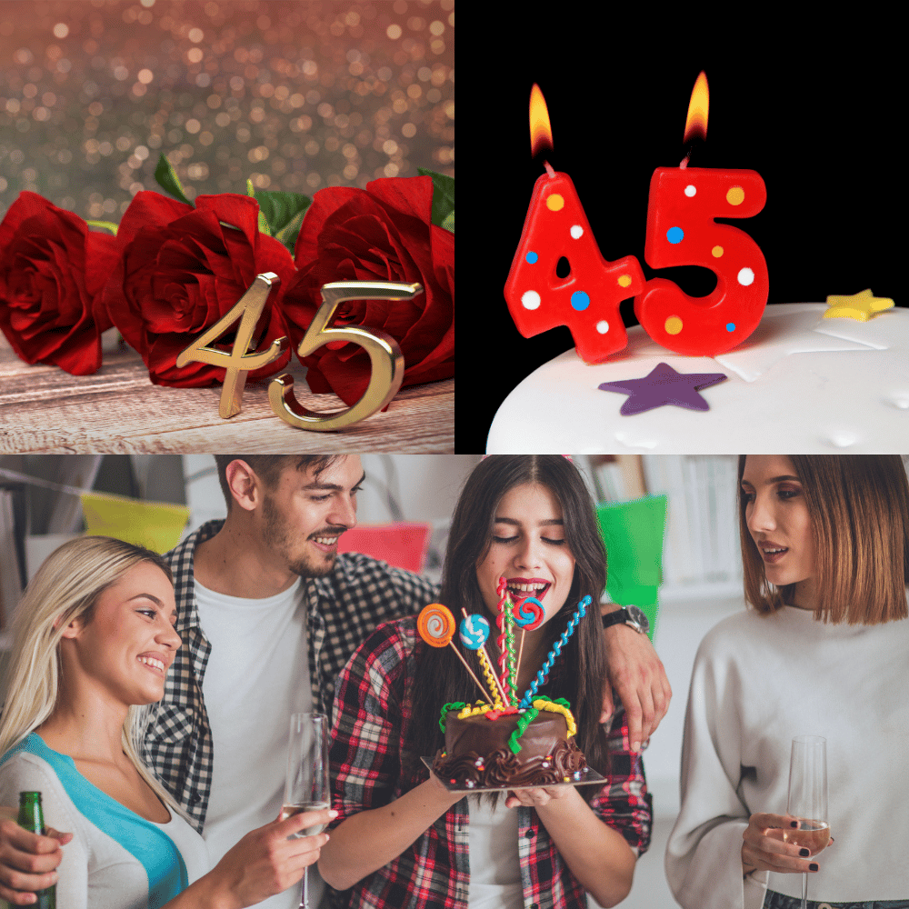 What are the Best Gift Experiences for a 45th Birthday?