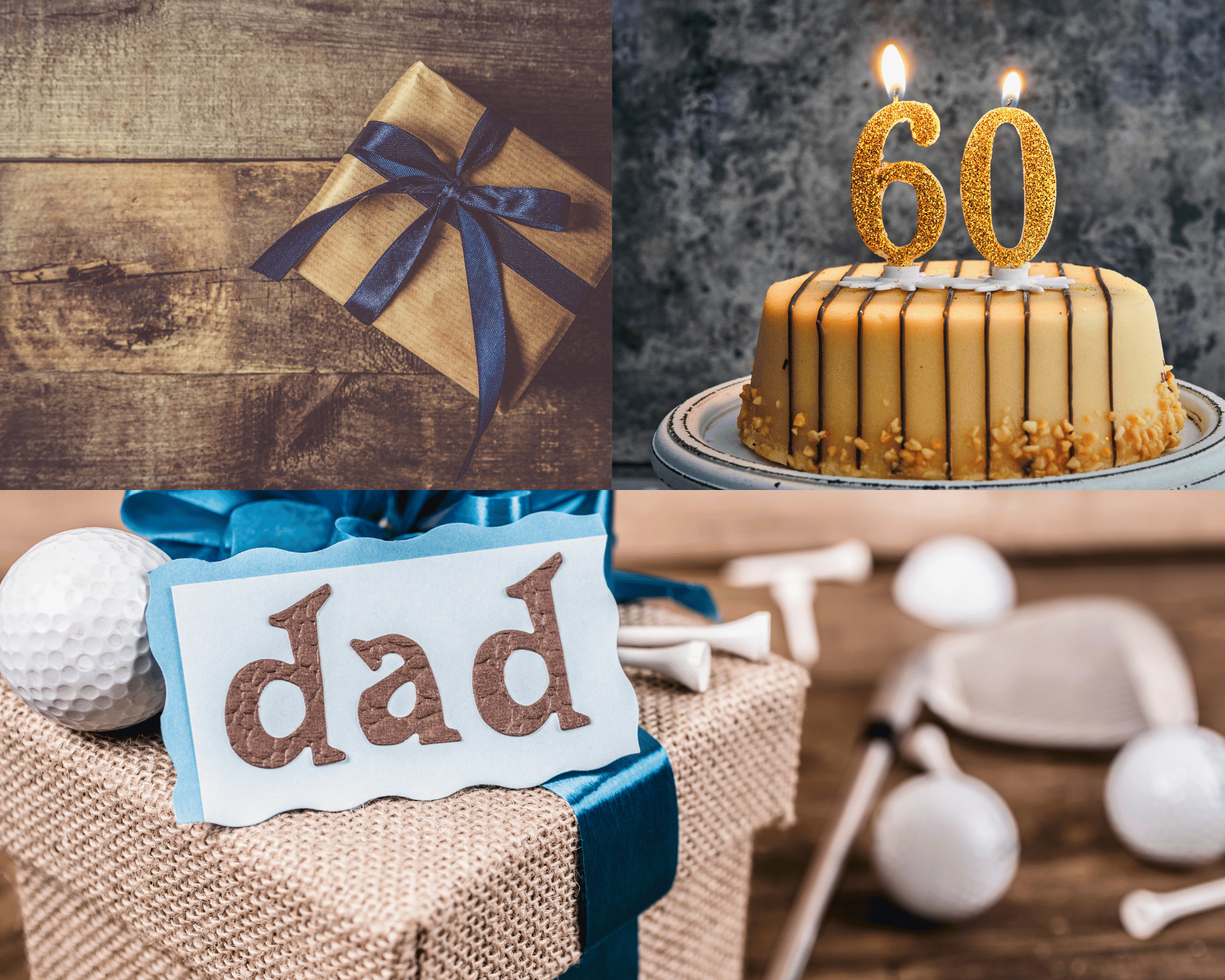60th Birthday Experience Gifts Ideas for Dad